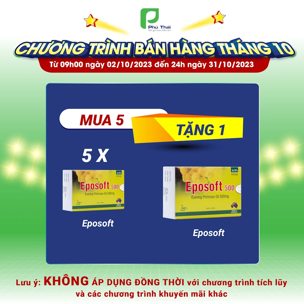 Khuyến Mãi Eposoft Cân Bằng Nội Tiết Tố Nữ Phú Thái - 1store.vn