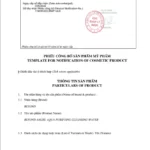 Phiếu Công Bố Beyond Angel Aqua Purifying Cleansing Water 500ml - 1Store.vn