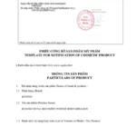 Phiếu Công Bố Beyond Total Recovery Intense Body Emulsion - 1Store.vn