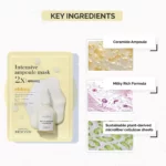 Thành Phần Chính Mặt Nạ Dưỡng ẩm Beyond Intensive Ampoule Mask 2x Moisturizing Ceramide (màu Vàng) - Lg Vina - 1Store.vn