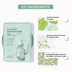 Thành Phần Chính Mặt Nạ Làm Dịu Da Beyond Intensive Ampoule Mask 2x Calming Cica (xanh Lá) - Lg Vina - 1Store.vn