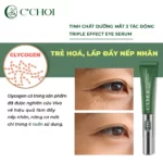 Tinh Chất Dưỡng Mắt 3 Tác động C’choi - Triple Effect Eye Serum - Làm đầy Nếp Nhăn, Nâng Cơ Mắt - Punar - 1Store.vn