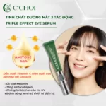 Tinh Chất Dưỡng Mắt 3 Tác động C’choi - Triple Effect Eye Serum - Tác Dụng Của Vitamin C Và Glycerin - Punar - 1Store.vn