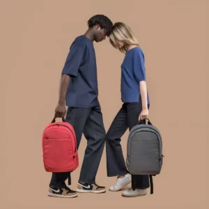 Balo Tái Chế Tucano Speed Eco Macbook Pro 16'' - Mẫu Xám Và đỏ - 1Store.vn