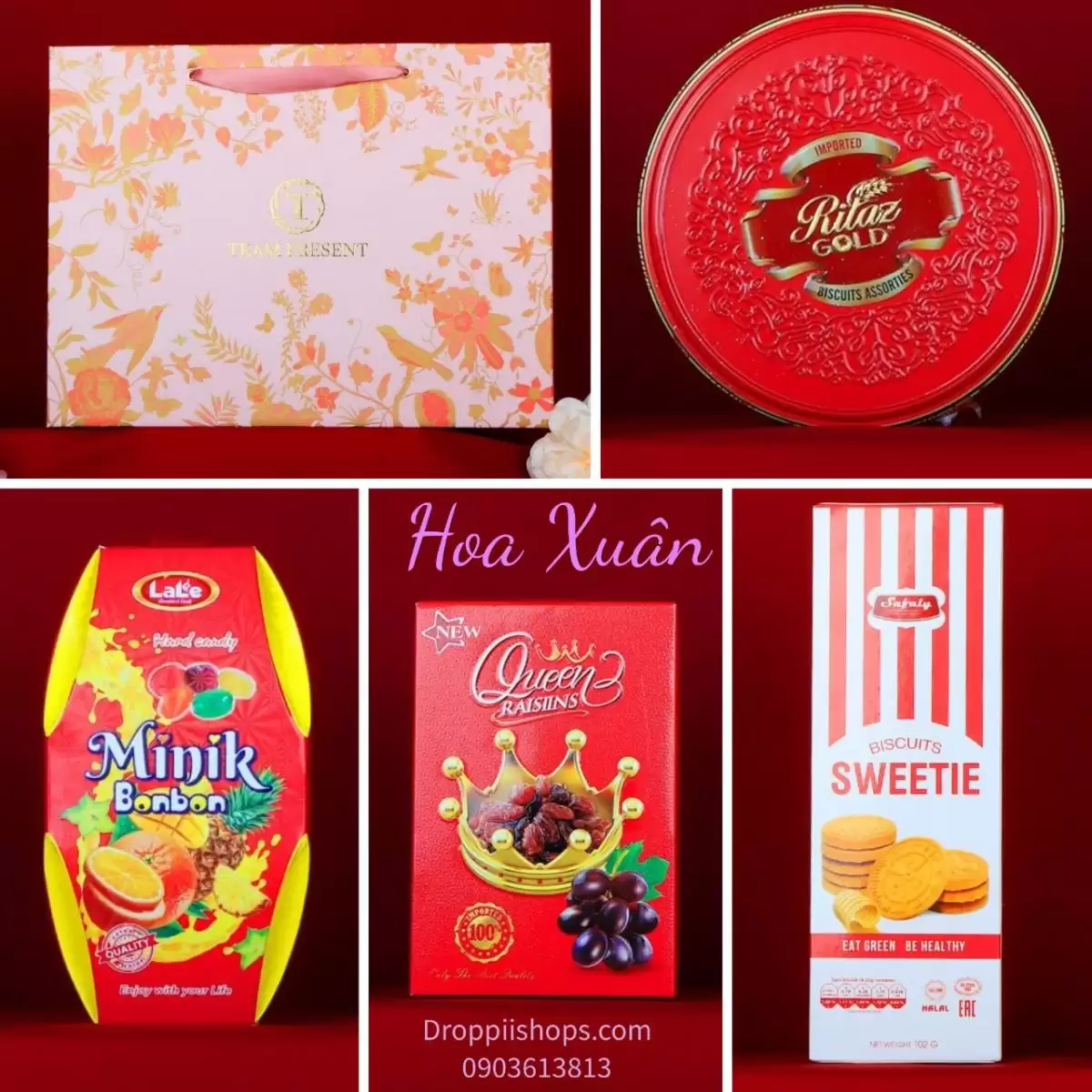 Thành Phần Bộ Quà Tết Hoa Xuân 2024 - Trâm Tạ - 1store.vn
