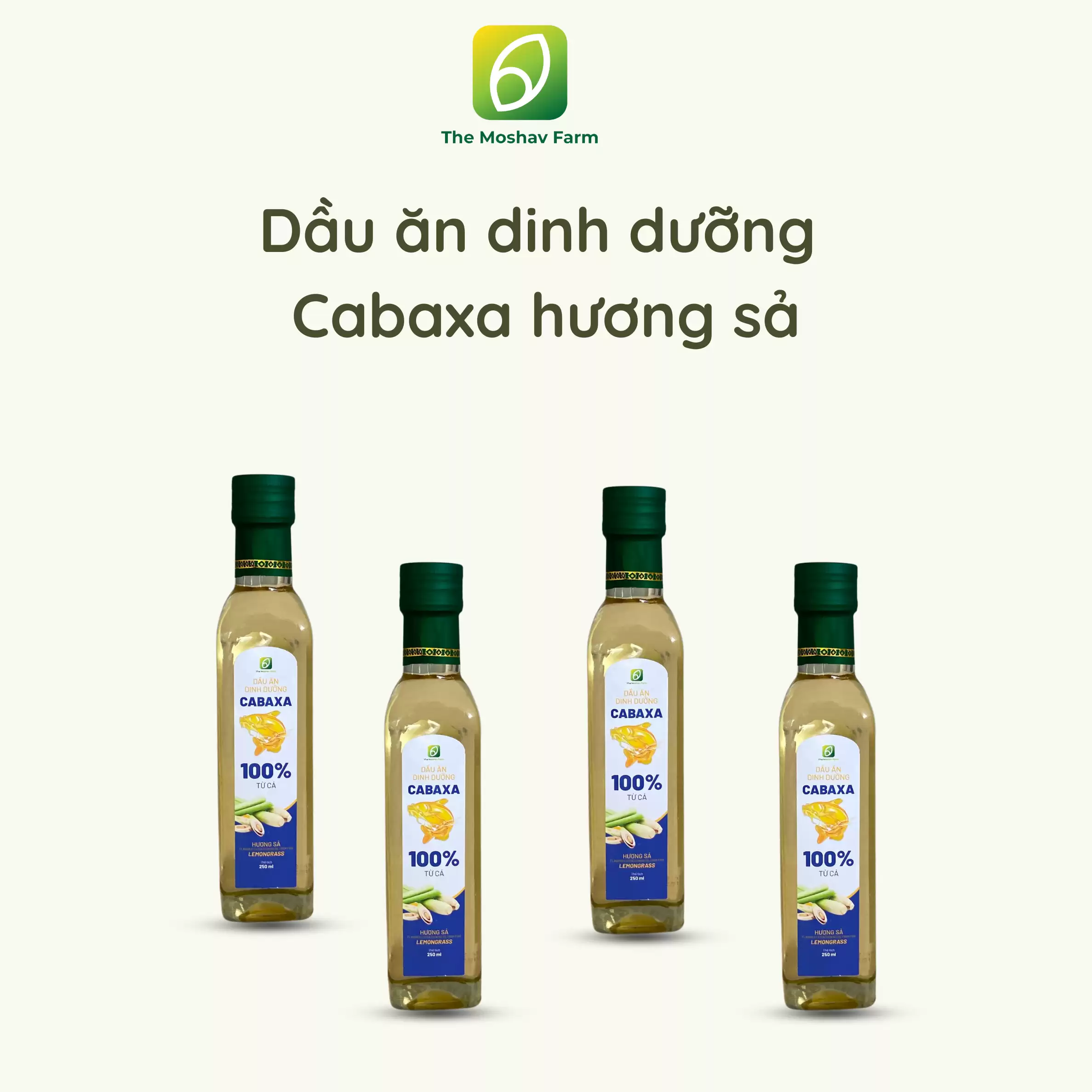Dầu ăn dinh dưỡng Cabaxa hương sả 250ml - 1Store.vn