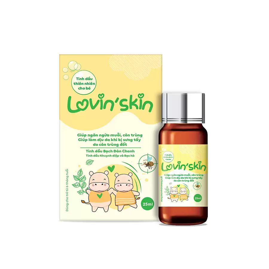Tinh dầu thiên nhiên cho bé Lovin’skin 25ml - 1Store.vn