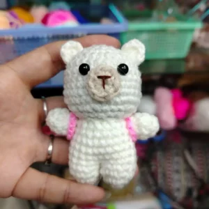 Gấu đeo balo – Đồ handmade bằng len